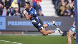 Joe Cokanasiga’s Stellar Performance Boosts Bath’s Play-off Hopes in Premiership Rugby